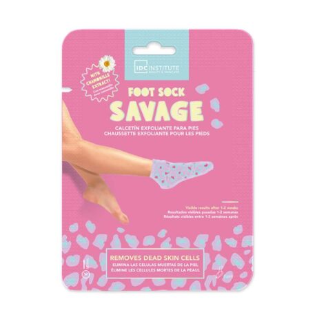 IDC-Exfoliating-Foot-Sock-Savage-Απολεπιστική-Μάσκα-Κάλτσα-Ποδιών-με-Χαμομήλι-1pair-1