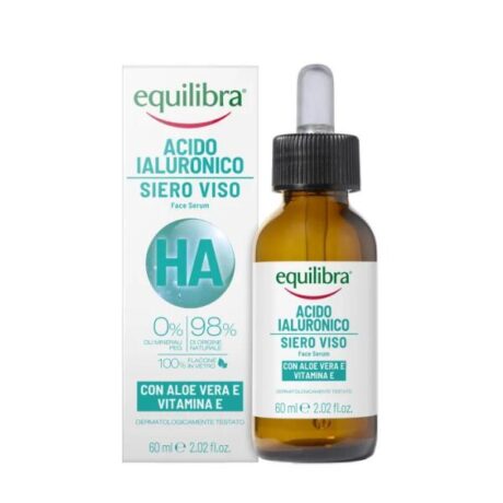 Equilibra Hyaluronic Acid Face Serum με Aloe & Vitamin E – Βαθιά Ενυδάτωση & Αντιοξειδωτική Προστασία