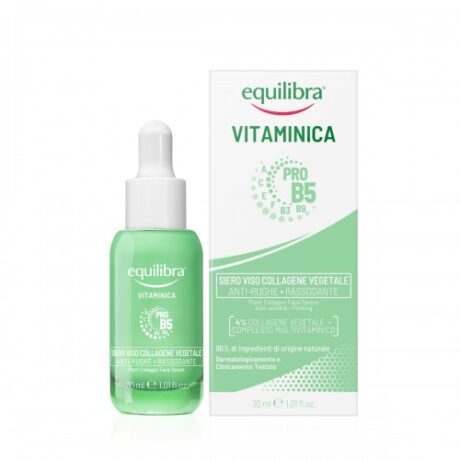 Equilibra Vitamica Pro B5 Siero Viso Collagene Vegetale – Ενυδατικός Ορός Προσώπου με Προβιταμίνη Β5